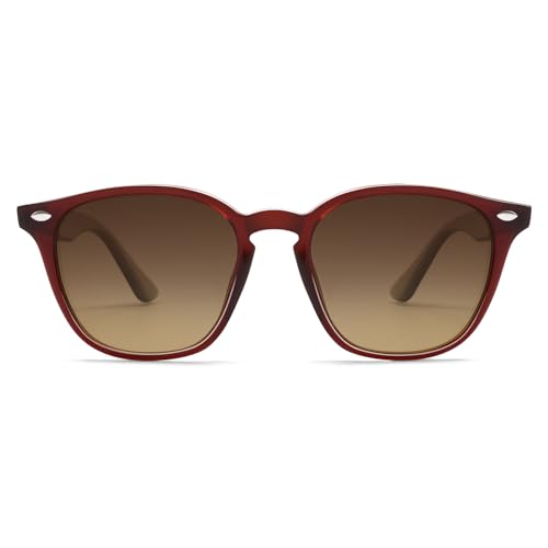 SOJOS Retro Kids Square Polarized Sunglasses for Girls Boys Age 3-10 UV400 Protection De Sol Gafas SK56163