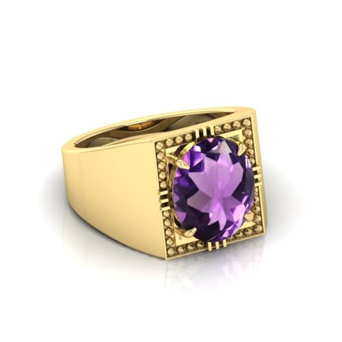 Bague améthyste véritable un symbole d'amour et de sérénité partagée