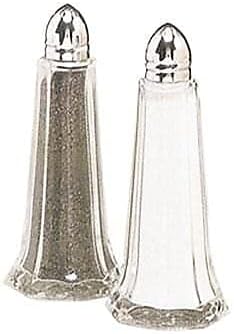 American Metalcraft - Salero o pimentero de cristal Torre Eiffel