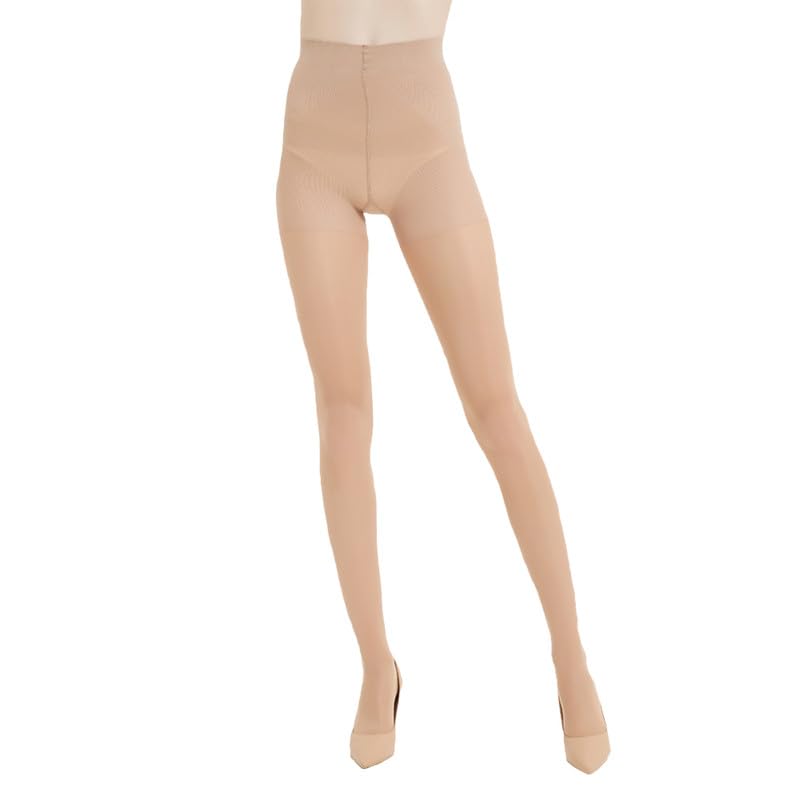 3Pairs 40D Semi Sheer tights for women - Semi Opaque High Waist Pantyhose With Control Top3