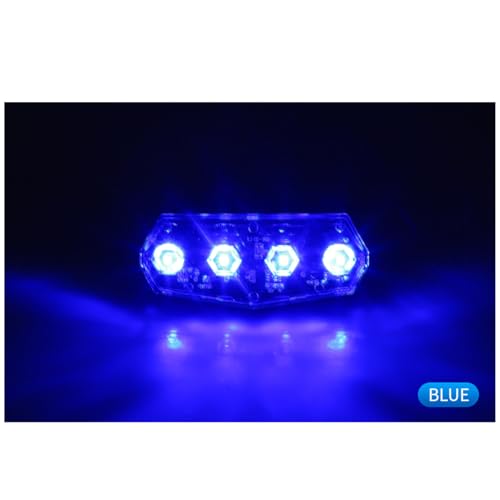 Alarma automotriz solar intermitente con tecnología de destello LED autónomo 7