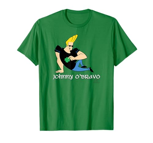 Image of Johnny Bravo Johnny O'Bravo St. Patrick's Day T-Shirt