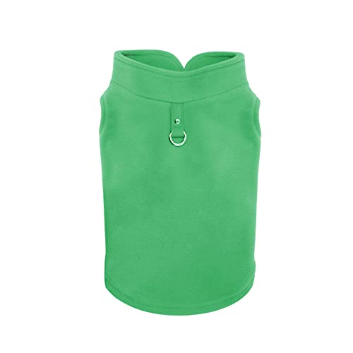 Kielsjajd Hundepulli Aus Altem Pulli Winter Sweater Autumn Vlies Tierkleidung warm halten Weste Tierkleidung Hunde Pullover Warm (Green, XL)