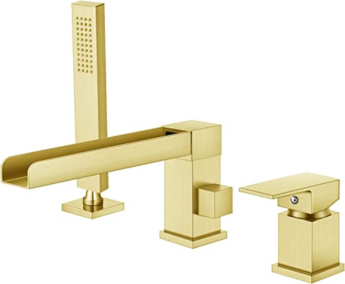 Tapis de baignoire en cascade laiton pour remplacer un robinet obsolète