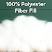 Welacer Polyfill Stuffing 36.8oz, Fluffy Pillow Stuffing for Stuffed Animals, DIY Plush Toys, Cushions, Cloud Decorations, Premium Original White Polyester Filling for Crochet Crafts