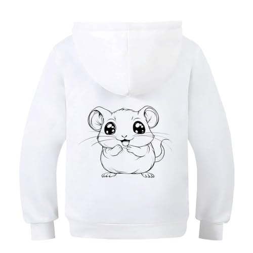 Sweat à capuche écureuil imprimé 3D le cadeau parfait pour enfant - 2