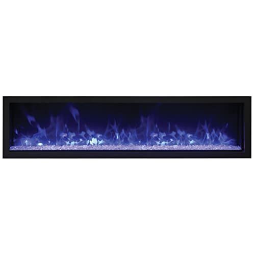 Remii 65' Extra Slim Indoor or Outdoor Built in Electric Fireplace