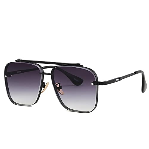 Verres de soleil vintage dégradés hommes lunettes style 2025 cool