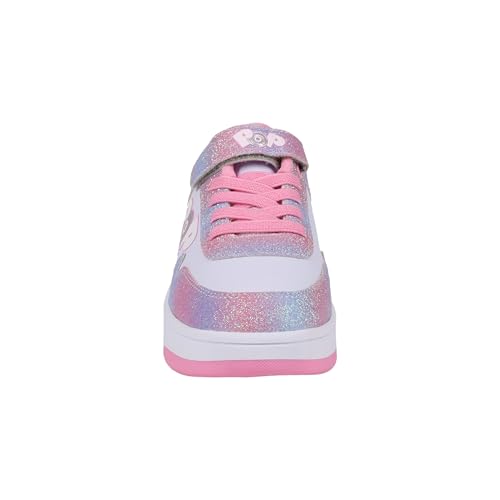 Heelys LOPI Wheeled Heel Shoe, Pink/White/Multi, 5 US Unisex Big Kid2