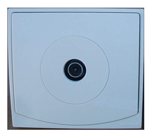 Arnould 61329 Prise TV complète blanc - 2001 LUMIERE