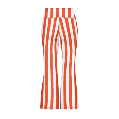 Calça legging de cintura alta para meninas flare casual verão respirável treino roupa legging infant