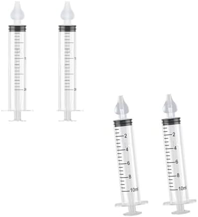 MRYHAHA 4 Pieces, Nasal Irrigator Syringe.