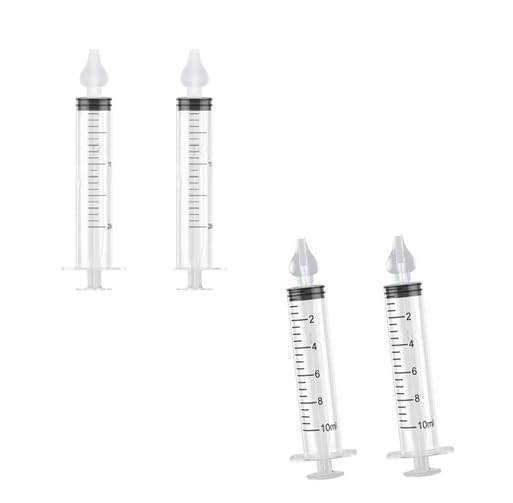 MRYHAHA 4 Pieces, Nasal Irrigator Syringe.
