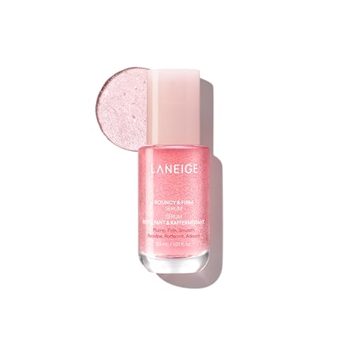 LANEIGE Bouncy & Firm Serum: Korean Slow Aging Collagen Serum with Peptides for Plumping, Firming, &...