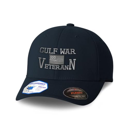 Flexfit Cap for Men & Women Embroidered American Veteran Gulf War B Embroidery Flexfit Hats Baseball Caps