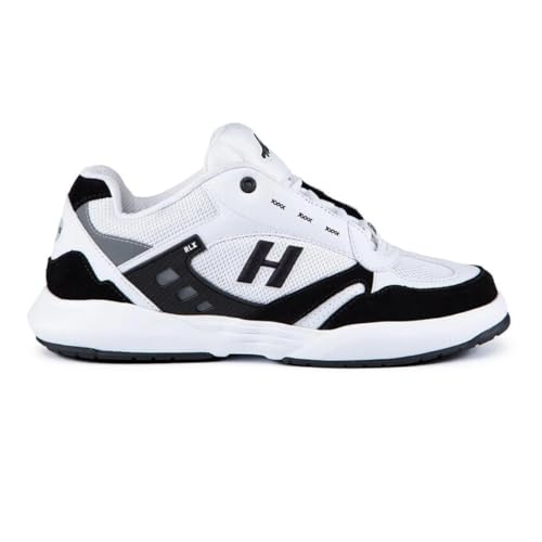 Tênis Hocks Skate RLX Baggy Poapetit Urbano Branco e Preto, Tamanho 39