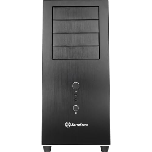 SilverStone Technology SilverStone SST-TJ04B-E - Temjin Midi Tower Gehäuse, SSI-CEB, ATX, schwarz