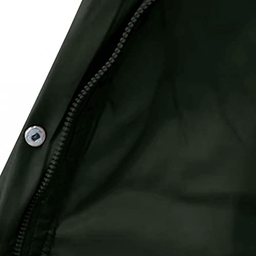 Doudoune gilet matelassé coupe-vent : veste chaude imperméable à capuche M - 5