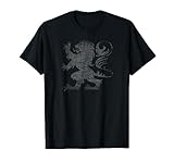 Scottish Flag Lion Rampant Heraldry Flag of Scotland rugby T-Shirt