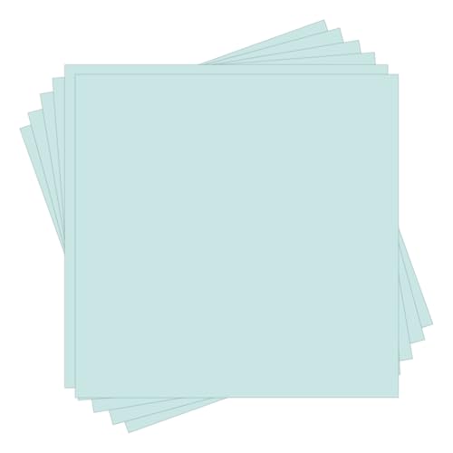 Blue Cardstock 12x12 24 Sheets Light Blue Cardstock Paper Goefun 80lb Card Stock Paper for Card Making Crafting Scrapbook Photo Albums
