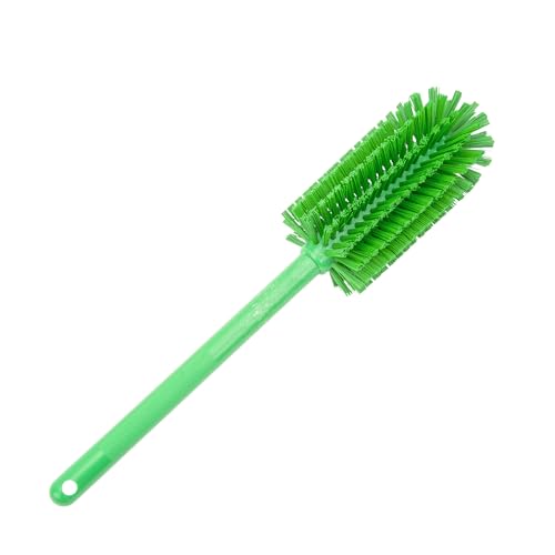 SPARTA Scrub Brush Bottle Brush, Dishwasher Safe Brush with Hanging Hole for Cleaning, Plastic, 16 Inches, Lime