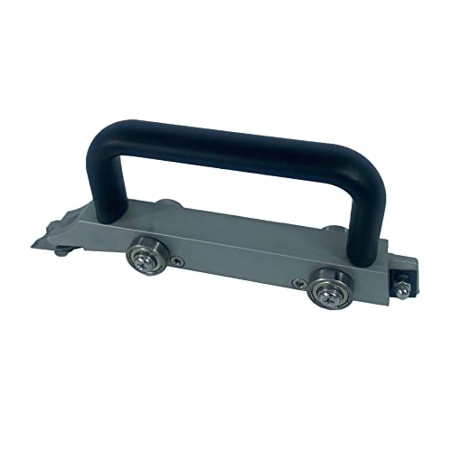 Image of Dual-Purpose Guide Slotter Leveler PVC Plastic Roll Floor Groove Cutter Wheel Slotted Manual Slotting knife Vinyl Floor Groover