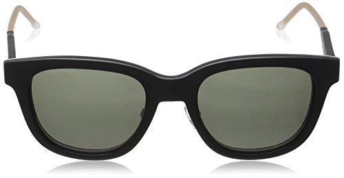 Tommy Hilfiger Sunglasses (Safilo Group) TH1352/S Rectangular Sunglasses, Black Gray Havana/Gray Green, 51 mm2