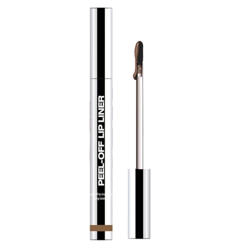 Peel de mancha de delineador de labios | Mancha labios | Peel impermeable fuera del forro labios duradero e impermeable | Hidratante despegar los delineadores de labios desnudos para mujeres y niñas