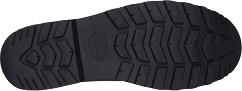 Skechers Men's Longrider 6 Inch Padded Collar Steel Toe Electrical Hazard Boot Industrial, BLK, 8