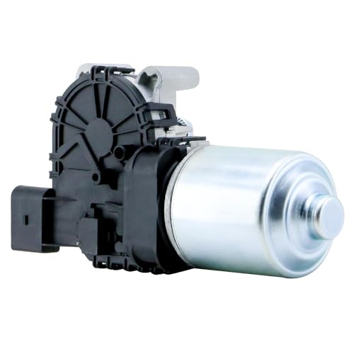 Image of BDELI Front Windshield Wiper Motor Fits for Volkswagen Jetta 2011 2012 2013 2014 2015 2016 2017 2018 1.4L 1.8L 2.0L 2.5L, Replaces 5C7955113D 6R1955119A 5C6955121A 5C7-955-113-A 85-35002, 4-Pin
