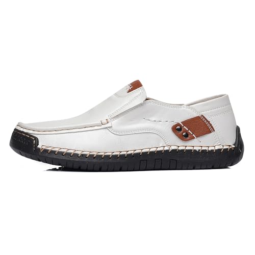 Image of Coramtty Mens Loafers Casual Slip on Shoes Business Moccasins Lightweight Refreshing Classic Slippers Walking Driving Travelling Outdoor