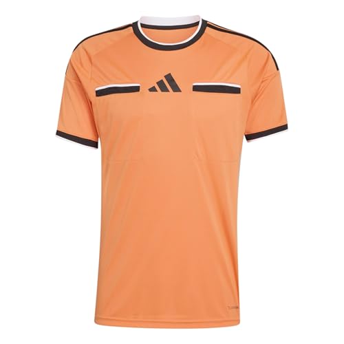 adidas Uomo Referee 26 Jersey, Trace Orange/Black, 3XL