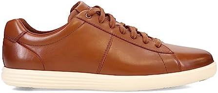 Cole Haan mens Reagan Lace Up Sneaker, British Tan, 11 US | Image 1