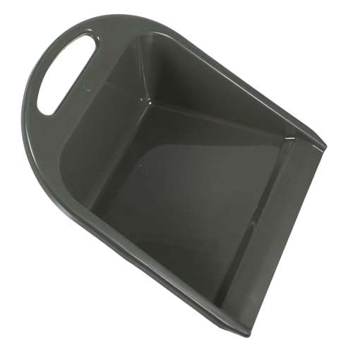 Mobestech Pala recogedor de basura pájaros de polvo recogedor de mano para el hogar polvo de plástico recogedor de escritorio plumero de escritorio pequeño recogedor el plastico Verde oliva