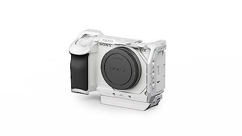 Image of Tilta Full Camera Cage for ZV-E1 | Cold Shoe, NATO Rail, M3 and 1 /4 inch-20 Threads Mounts | Silver
