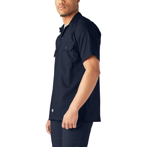 Image of Dickies Men's Flex Relaxed Fit Short Sleeve Work Shirt