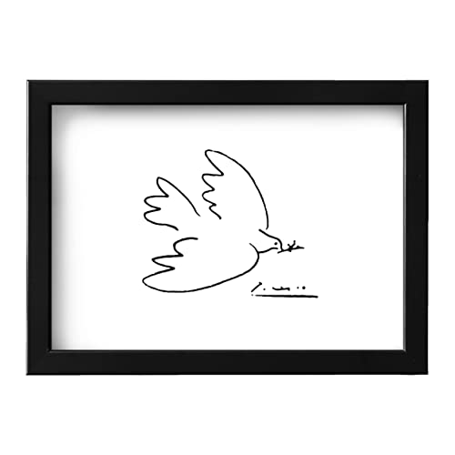 Cadre Pablo Picasso Colombe de la paix grand format impression d'art