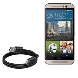 BoxWave Cable Compatible with HTC One (M9 2015) - DirectSync Cable, Durable Charge and Sync