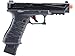 ICS Green Gas Blowback Airsoft Pistol, Black