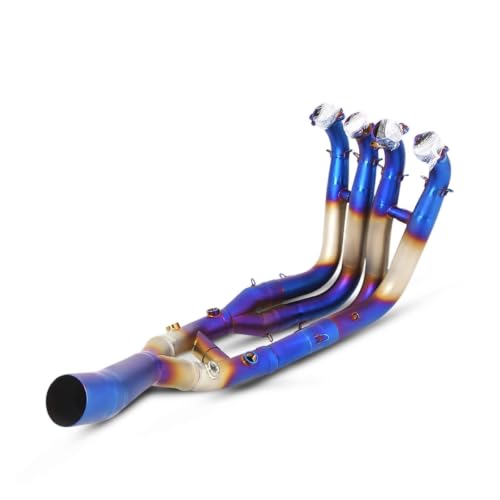 Tuyau d'échappement en acier inoxydable durable pour S1000RR collecteur avant moto