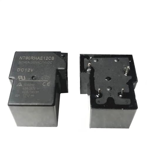Relais 12V NT90RHAE12CB 40A boîtier robuste haute isolation