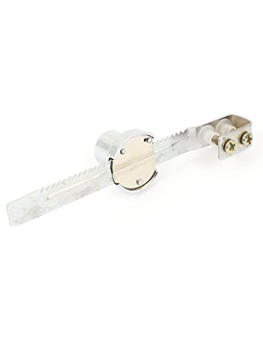 Image of Aexit Hardware Serrated Padlocks & Hasps Plate Sliding Glass Show Case Window Lock Combination Padlocks w Keys
