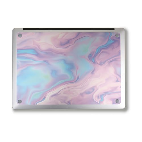 Image of Laptop Skin Compatible with Alienware M18 R2 (2024) - Pastel Wave - Premium 3M Vinyl Protective Wrap Decal Cover - Easy to Apply | Crafted in The USA by MightySkins