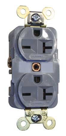 20A Duplex Receptacle 250VAC 6-20R GY