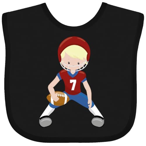 inktastic Rugby, Football, Cute Boy, Blond Hair Baby Bib