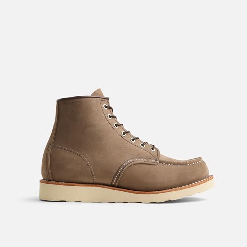 Image of Red Wing Shoes Heritage Classic Moc Men's Boot, Waterproof Roughout Leather