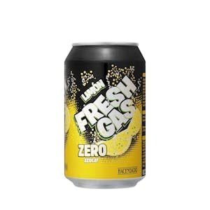 Refresco de limón Hacendado zero azúcar fresh gas Lata 330 ml Pack 2