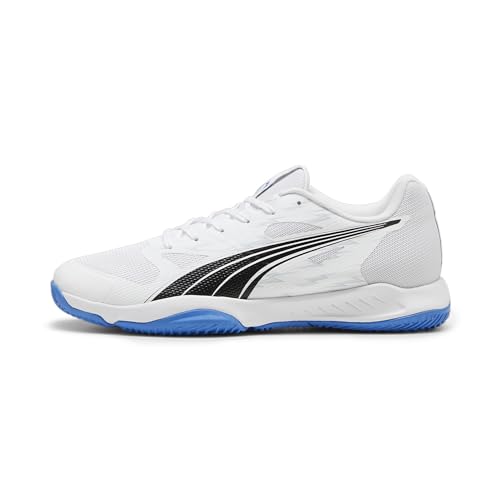 PUMA Erwachsene Eliminate Turbo Handballschuhe 48 White Bluemazing Blue