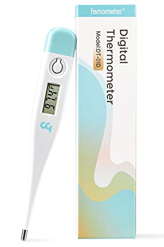 Thermometer for Fever, Oral Thermometer for Adults, Medical Oral Underarm Rectal Temperature Thermometer for Adults and Kids, Fast and Accurate, Unit Switch, Memory Record