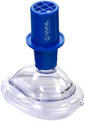 WNL 5000ITM Practi-Mask Infant CPR Training Mask Includes 10 Masks 5 Practi-Valve Plus Reusable CPR Training Valves and 5 Replacement Filters